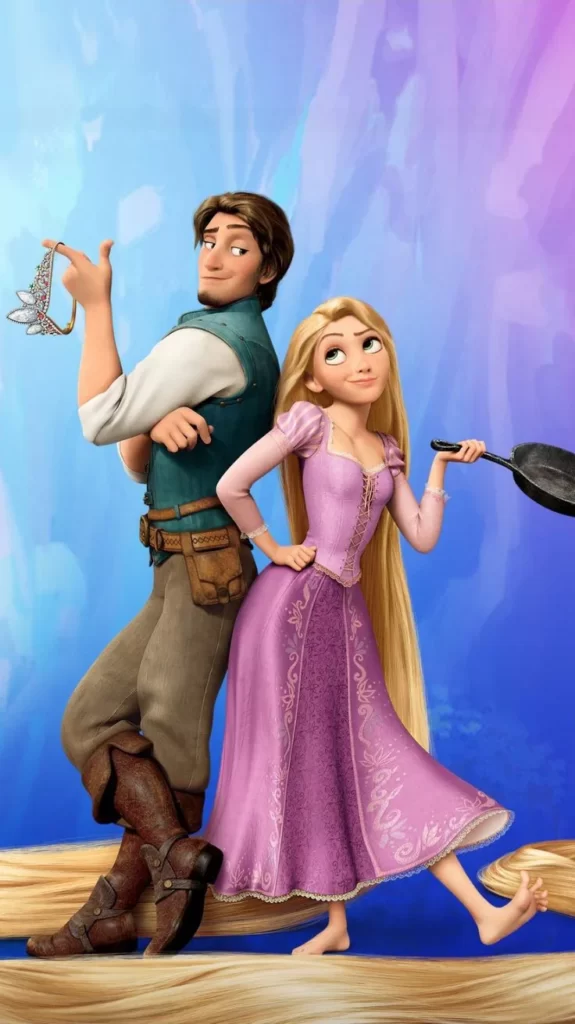 Rapunzel e o príncipe